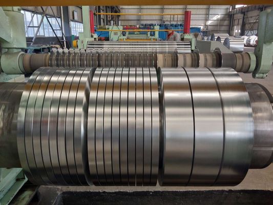 Galvanizli Z180 Sıfır çemberli GI bantları çelik sarmalları keser, ayrı paketler