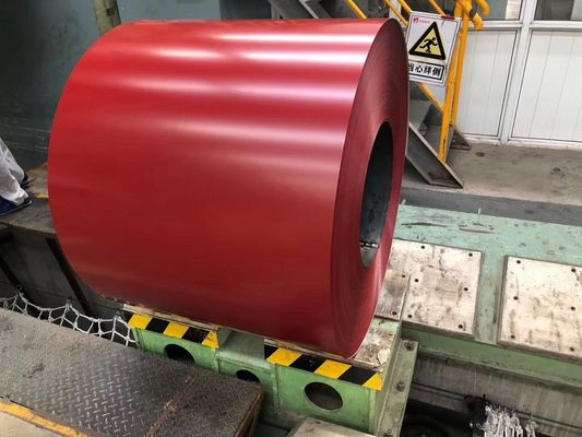 0.40*1220mm Önçe Boyalı Çelik Yaprak Bobini PPGI PPGL ASTM A653