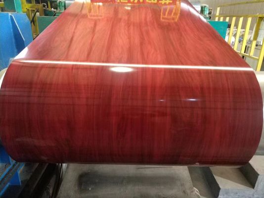 Z100-275 Hazırlanmış çelik bobinleri PPGI Ahşap ve Taş Tanesi
