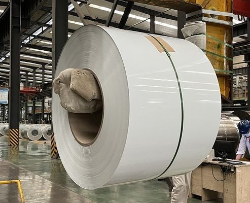 Z180 Beckers PPGI 10 Yıllık Garanti DX51D S320GD Önçe Boyanmış Galvanizli Çelik Bobin PPGI EN 10169