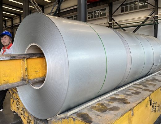 0.50mm*1200mm Galvalume Çelik Bobinleri AZ150 55% Aluzink Bobinleri Parmak baskılarına karşı