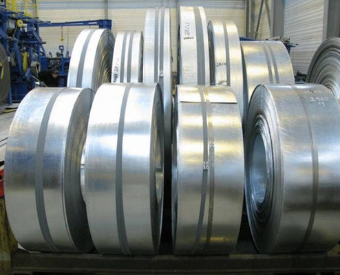 GI Z120 Şeritler Kesme Çelik Bobin 20-1250mm DX51D/52D/53D