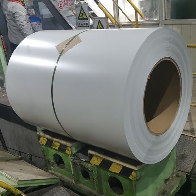 Beckers Frost Beyaz Ön Renkli Galvalume Çelik Bobini AZ150 PPGL DX51D 10 yıllık garanti Güney Afrika ihracatı