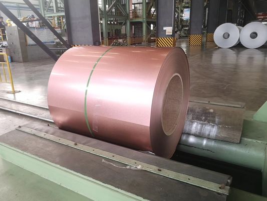 Endüstriyel paneller Asgari Düzenli Spangle Galvalume Çelik Bobin 55% Alüminyum Çinko Kaplı Çelik Bobin Az50-Az150G/M2
