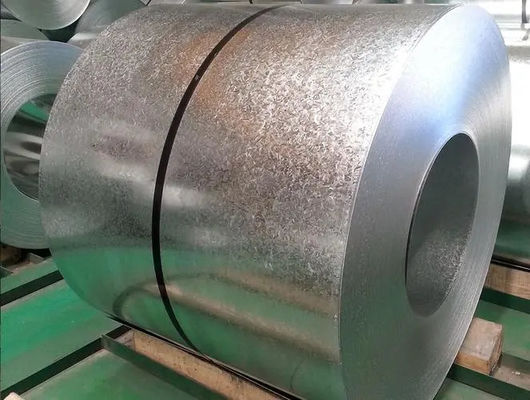 Düzenli Parlak Spangle Galvanizli Çelik Yaprak Bobinlerde Çinko 90g Hromlu DX51D S280GD