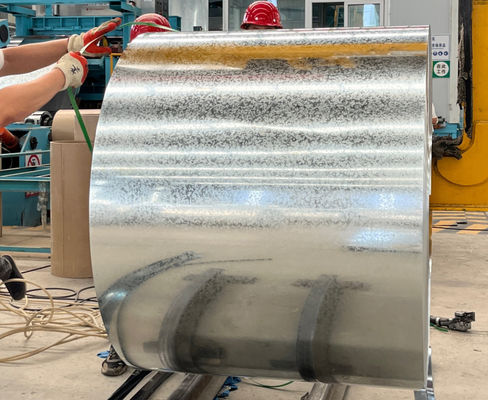 G90 Galvanizli Çelik Bobinler ASTM A653M EN10143 Çatı Çelik Bobinleri