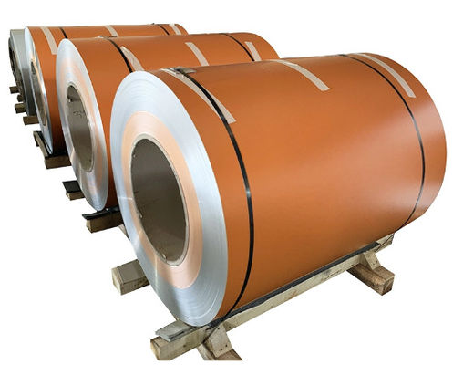 0.68x1200mm Renkli Kaplı Alüminyum Bobin Yaprak PPAL A500 PE 5J