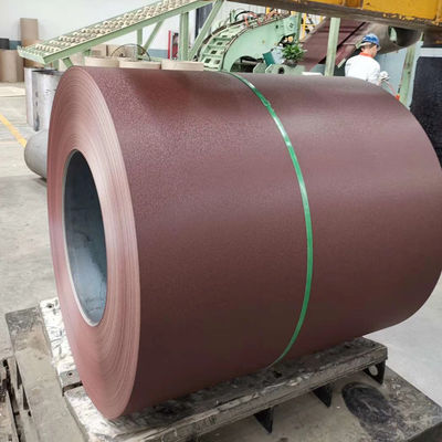 Z225 Tekstürlü Matt Önçe Boyanmış Çelik Önce Boyanmış Galvanizli Çelik Yaprak