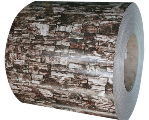Tuğla Tanesi Ön Boyama Alüminyum Bobine Z Kaplama 60-200g/M2