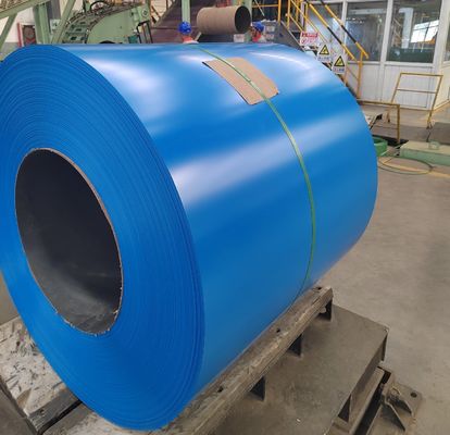 PVDF valspar Z275g Renkli Kaplı Çelik Bobin G550 Önçe Boyanmış Galvanizli Çelik Yaprak 30 Yıl Garanti Yüksek Son Proje Kullanımı