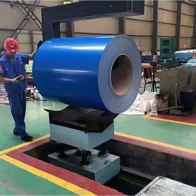 Z180 HDP Renkli Kaplamali Çelik Bobin DX51D Önceden Boyalı Galvanizli Çelik
