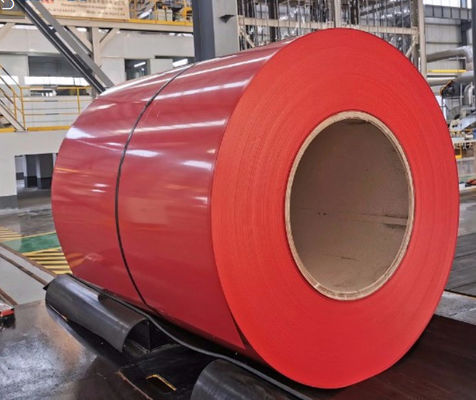 Önçe Boyanmış Galvalume Aluzinç Çelik AZ150 PPGL Çelik Bobin HDP DX51D/s320GD Metal Duvar Panelleri için