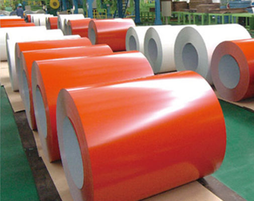 HDP PPG 0.50-1.0mm Z275 PPGI Ön Renkli Renkli Kaplama Çelik Bobinleri DX51D Çatı Paneli için Kullanım