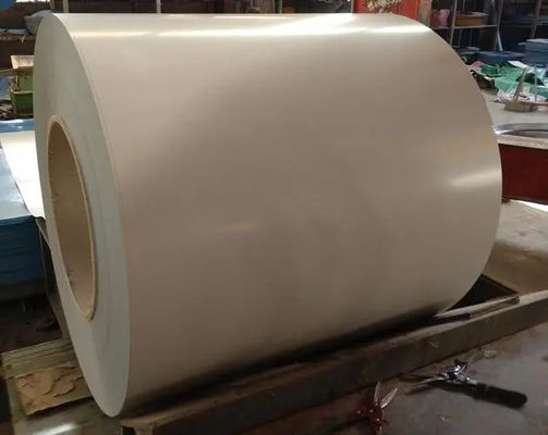 RAL1014 Fildişi PVDF AkzoNobel Alüminyum Bobinleri 3003 H24 PE/Renkli Kaplama/Önceden Boyanmış/Renkli Kaplama Alüminyum Fabrikası Bitmiş