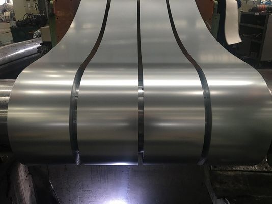 G550 Afp Anti Parmak Baskı Sıcak DIP Galvalume Çelik Şerit Zincalume Purlin için Slit Bobin 0.95*182mm