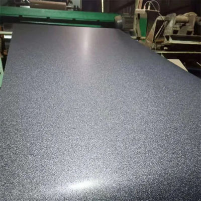 Kömür RAL7024 Kablolu Çelik PVDF PPGl G90=Z275 Tekstürlü Matt Ön Boya Galvanizli Çelik Çatı Taşları