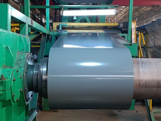 0.8mm 1.0mm 1.5mm Renkli Kaplı Galvanizli Çelik Bobin PPGI Çeli PPGI Bina Malzemeleri için Bobinler Çinko 80 Ral 9019
