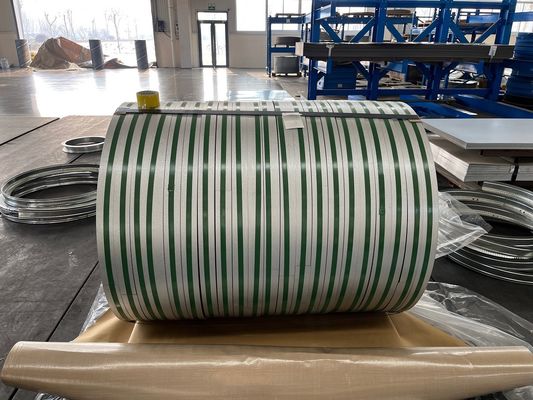 ASTM DIN GB Z275 Z180 G350 Dx51d Dx52D SPCC Spangle Zenk Kaplı Galvalume Çelik Şerit Bobini Standart Denizcilik Paketi