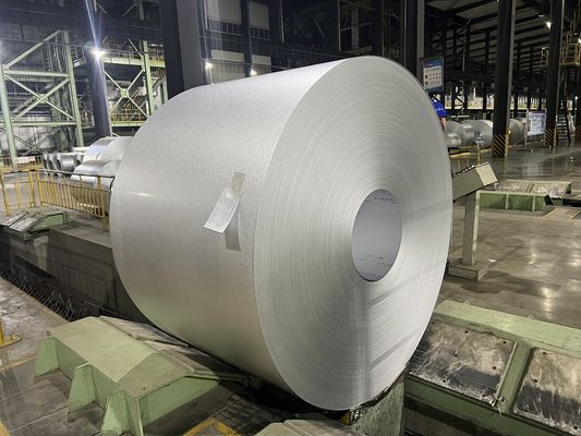 Az150 Aluzinc Galvalume Çelik Bobin 6+ Deri Geçmiş SGCC Standart Tam Sertlik