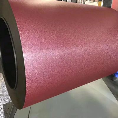 RAL3005 0.50*1250 PPGI HDP Z275 30 Yıl Matt Teksturlu Sherwin Williams Boyalı Galvanizli Çelik Galvanizli Çatı