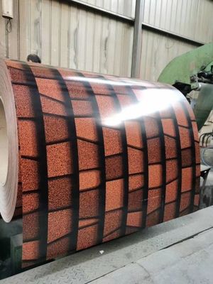 Korrozyona karşı PPGI bobine plağı / inşaat endüstrisi ev elektronik cihazları için önceden boyanmış galvanizli çelik bobini