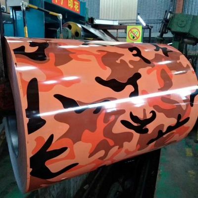 Avrupa Standartları 0.35*1250mm Çit için önceden boyanmış Metal 3D Ahşap Çelik Bobin Printech Renkli Kaplama Bobin 40-275G/M2