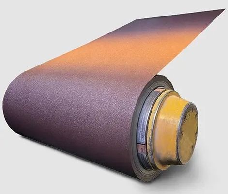 S350GD / SS50 Çatı paneli ve duvar kaplamaları için Matt dokulu çelik 40 yıllık garanti 1040/1250mm