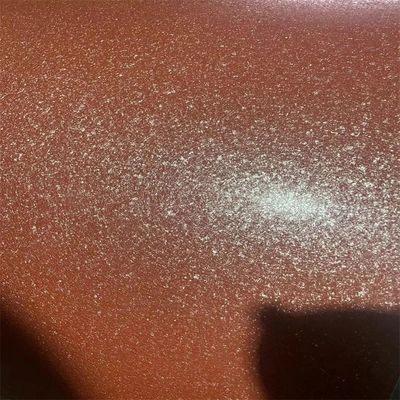 Kırışık Matt RAL8017 Kahverengi Duvar Kaplama 40 Yıllık Garanti Teksturlu Çelik Bobin Boyalı Galvanizli Çelik Metal Çatı