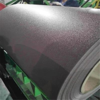 Z180 PPGI kırışık HDP Çelik 40 Yıl Garanti 1040/1250mm Matt Teksturlu Çelik Bobin Boyalı Galvanizli Çelik Metal Çatı