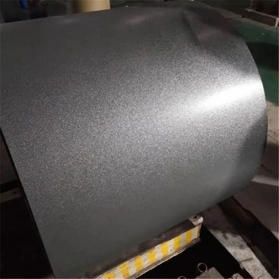 Kablolu Çelik PVDF PPGl Z275 Tekstürlü Matt RAL9005 RAL9004 Ön Boya Galvanizli Çelik Siyah Galvanizli Çatı Taşları
