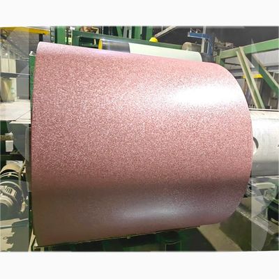 Matt Teksturlu Boyalı Galvanizli Çelik Gürültülü Yaprak 40 Yıllık Garanti AZ150 PPGL 1040mm Sherwin Williams