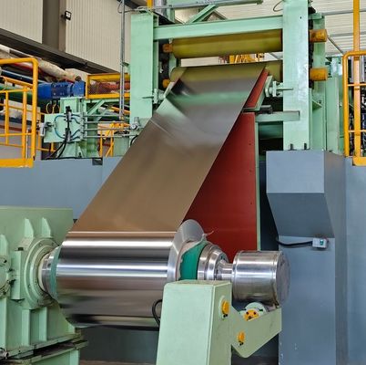 Kullanıcı ve Endüstriyel Ambalaj EN10203 T3 Temperatür 2.8/2.8 ETP Teneke Kaplı Elektrolitik Teneke Bobin
