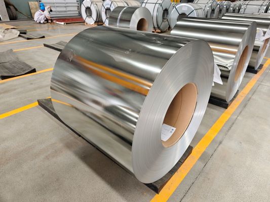 Teneke-Plat Rol Kaplama Aerosol Teneke Kutu Ürünleri Elektrolitik Teneke Plat Bobinleri BA T4 2.8/2.8 Yüksek Güç