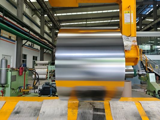 Aerosol teneke kutu ürünleri Elektrolitik teneke plaka bobinleri BA T4 2.8/2.8 Yüksek dayanıklılık