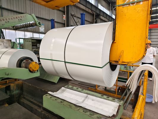 40 Yıllık Garanti Kaplı RAL Renkli Z275 Galvanizli AZ150 Galvanizlenmiş Alt Taş için Önçe Boyanmış Çelik Bobin