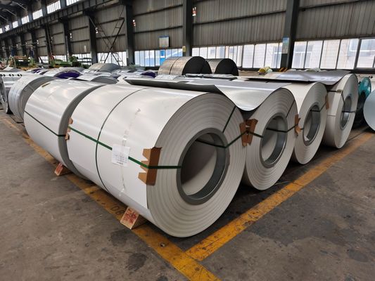 AZ150 Aluzinc Galvalumed Renkli Kaplamali Çelik Bobin - Rengi Özelleştir 20-45 Mikron Organik Kaplama