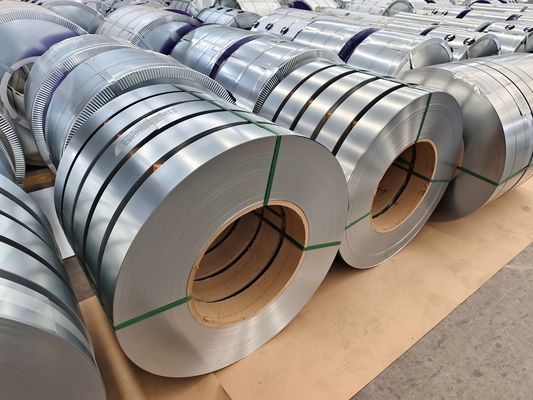 Rol kapıları çelik çerçeve ve purlins uygulamalar için kullanılan sıfır Spangle galvanizli çelik şeritler