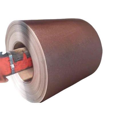 RAL3009 Oksit Kırmızı Kırışık Matt AZ150 Boyalı Çelik Çatı Paneli Teksturlu Çelik Metal Kelepçeler